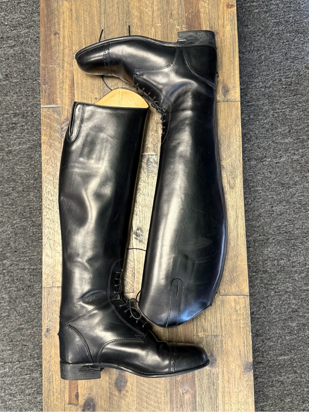 Ariat 53005 Crowne Pro Field Riding Boot Black Size 8.5 - Picture 3 of 8